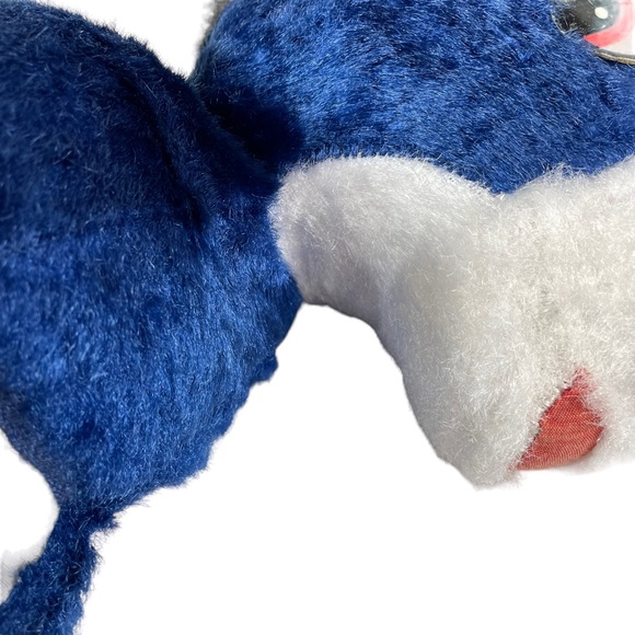 Vintage Union Made Plush Donkey Rare Paper Eyes Commonwealth Pennsylvania 1970s - Picture 4 of 16